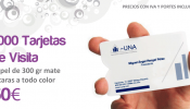 1.000 tarjetas de visita por 50€
